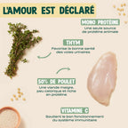 COEURS TENDRES, POULET, THYM