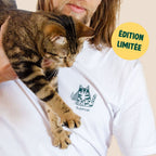 T-SHIRT UNISEXE SUPER-HÉROS CHAT