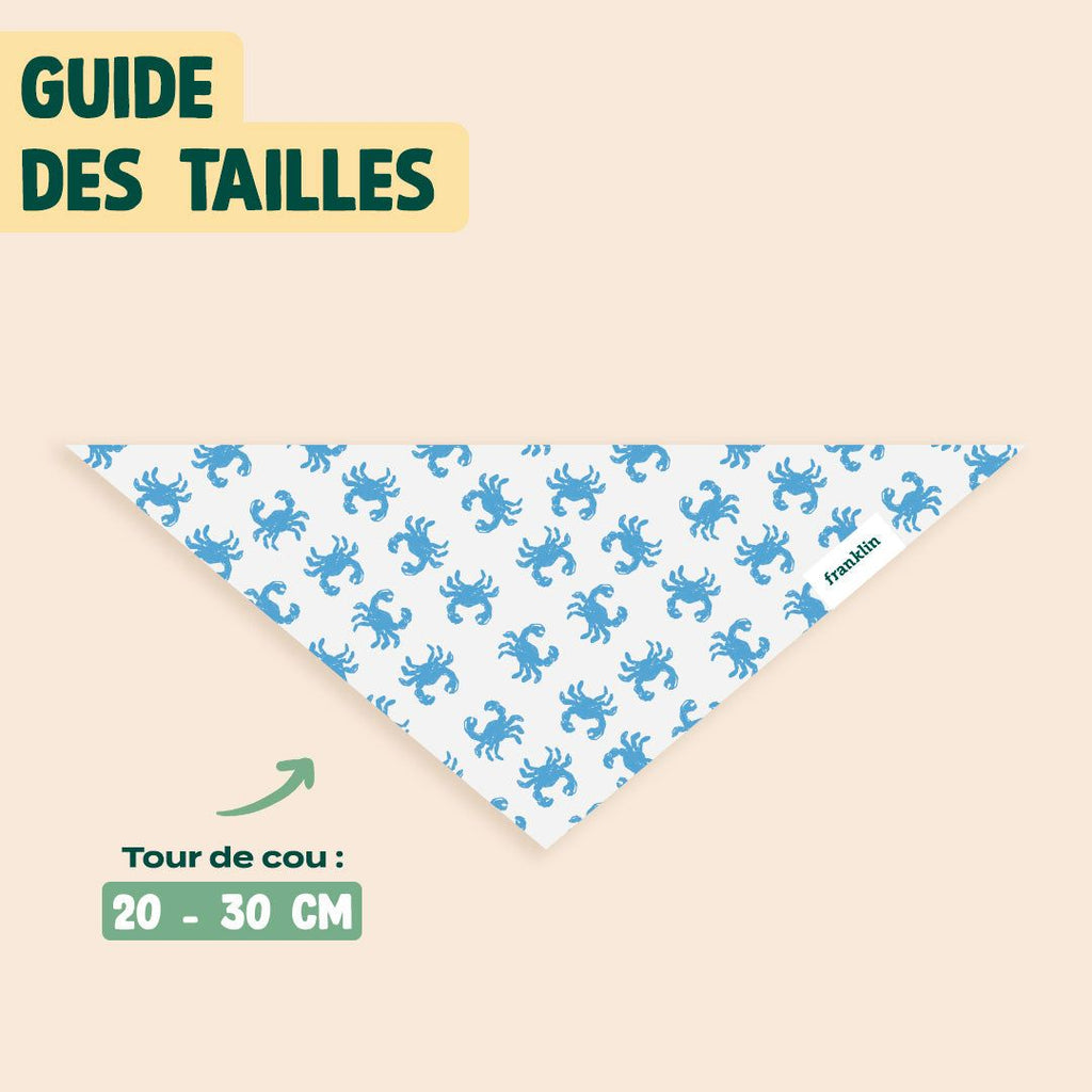BANDANA 100% COTON CHAT