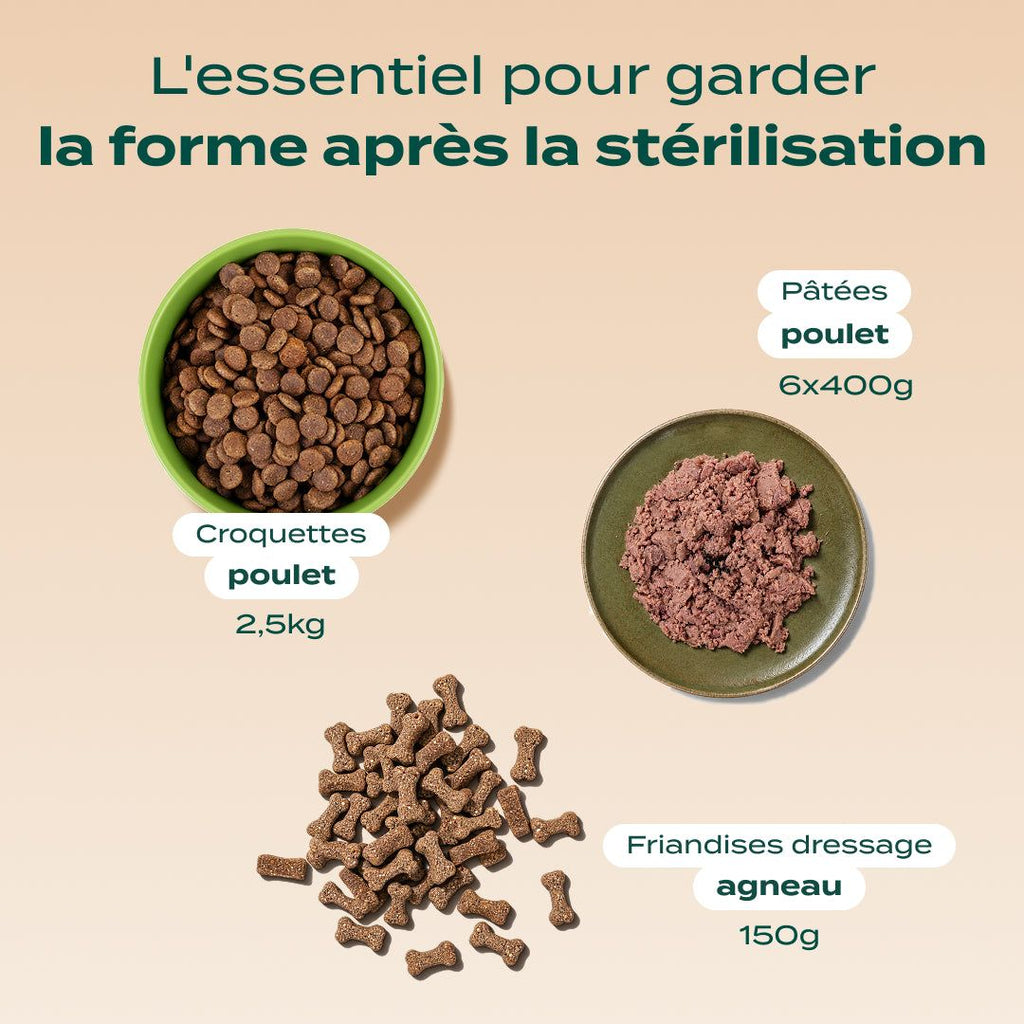 PACK CHIEN STÉRILISÉ