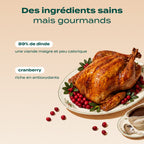RITUELS D'HIVER DINDE, CRANBERRY