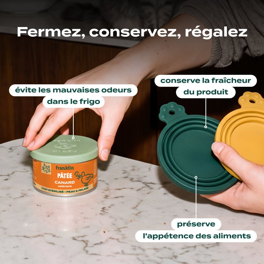 COUVERCLE POUR PÂTÉES & FILETS