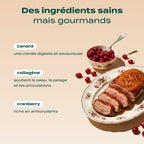 NOËL GOURMAND CANARD, CRANBERRY