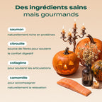 BOUCHÉES ENSORCELÉES SAUMON, CITROUILLE