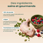 POULET, FRAMBOISE, ORIGAN