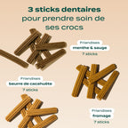TRIO STICKS DENTAIRES