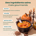 BOUCHÉES ENSORCELÉES SAUMON, CITROUILLE